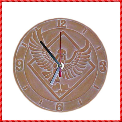 Terracotta Clock-034